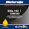 Elite HD 1 Motorolja 10W/30 - 20 liter (dunk), 208 liter (fat)