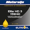 Elite HD 3 Motorolja 15W/40 - 20 liter (dunk), 208 liter (fat), 1000 liter (ibc)