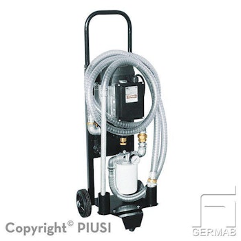 Filtervagn för olja med 230V pump 25l/min