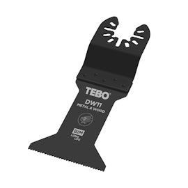 Sågblad för multiverktyg - Tebo DW11 10st (trä, plast och metall)