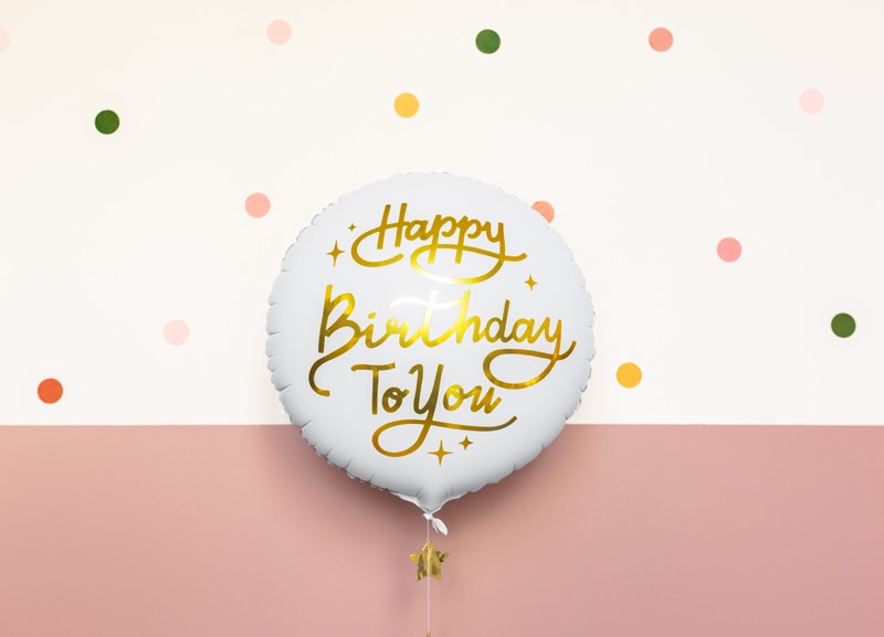 Foleballong Happy Birthday To you 35 cm