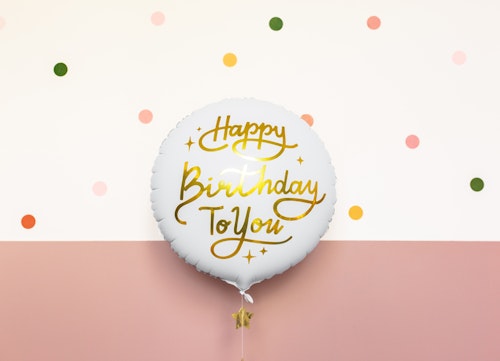 Foleballong Happy Birthday To you 35 cm