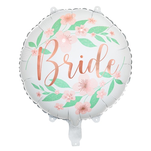 Folieballong -Flower Bride 45cm