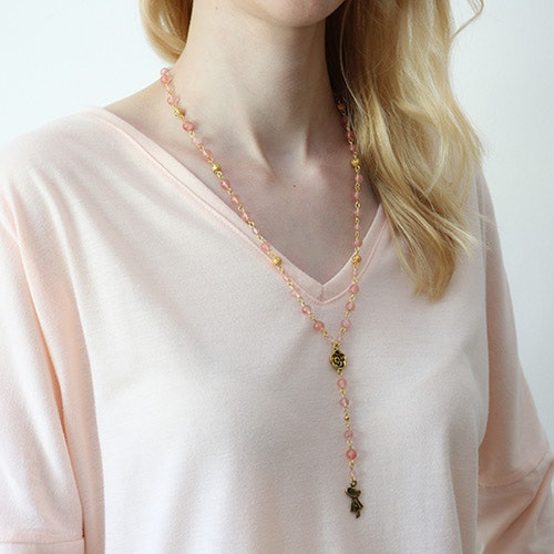 Annorlunda Halsband I Rosa - Sagan P