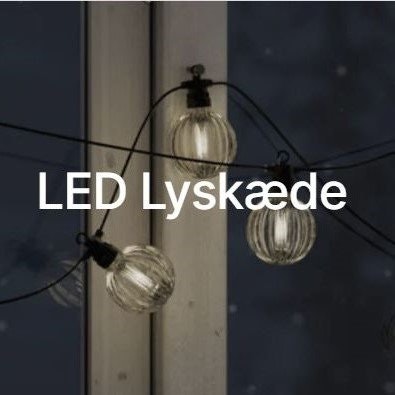 LED Lyskæde - Milto-living