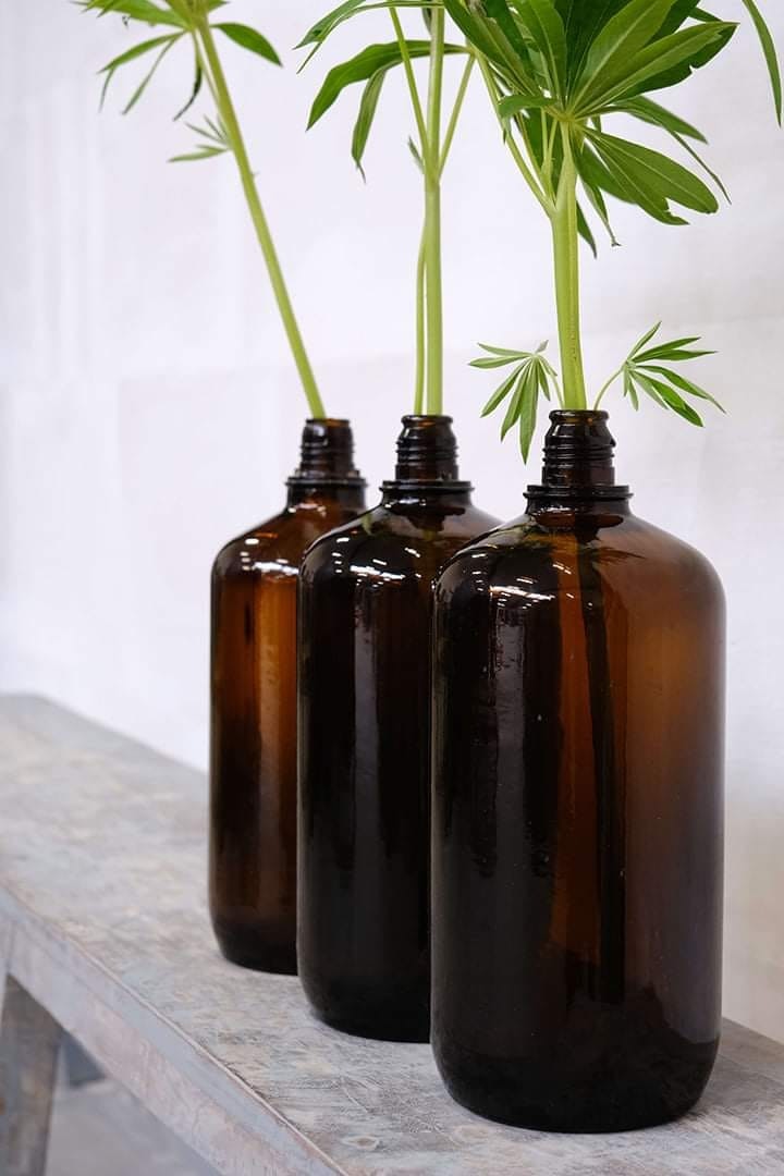 Industriglasflasker Mellem