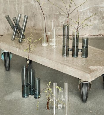 Opus vase Grå