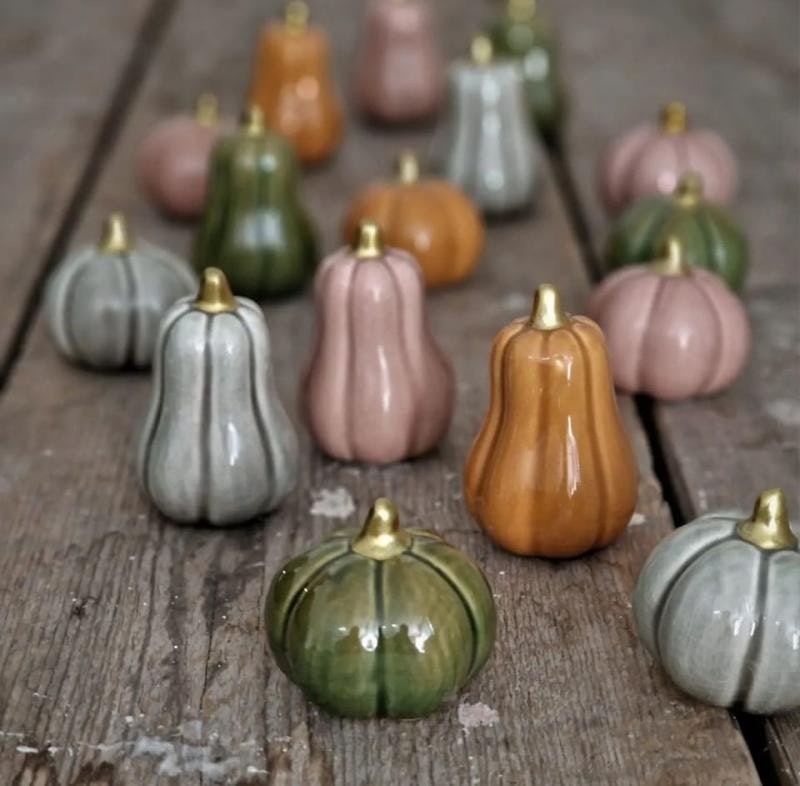 Græskar Fenja Aubergine Stor