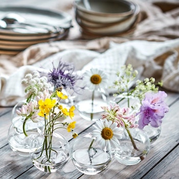 Rund bord vase