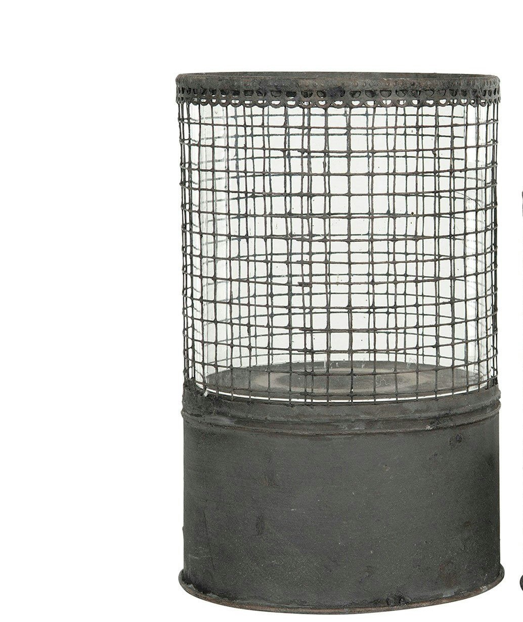 Lygte i metalnet Stor