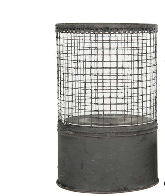 Lygte i metalnet Stor