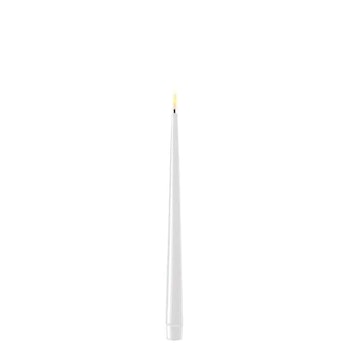 Dinner candle Hvid 28 cm