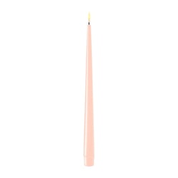 Dinner candle Light Pink 28 cm