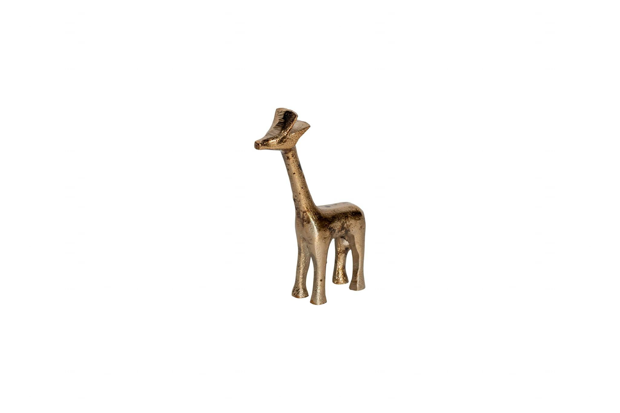Giraf i guld metal