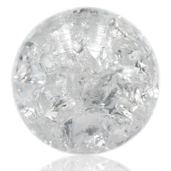 Kugle 60 mm Broken glass