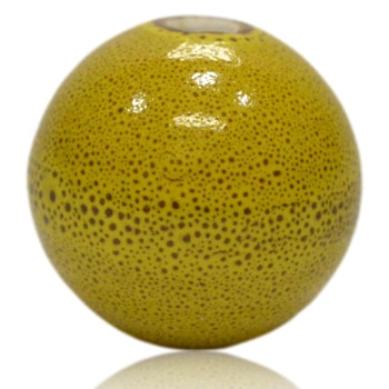 Kugle 60 mm Gul meleret