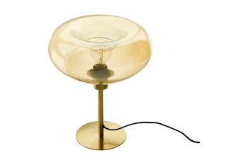 Bordlampe Amber/gold