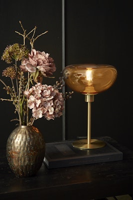 Bordlampe Amber/gold