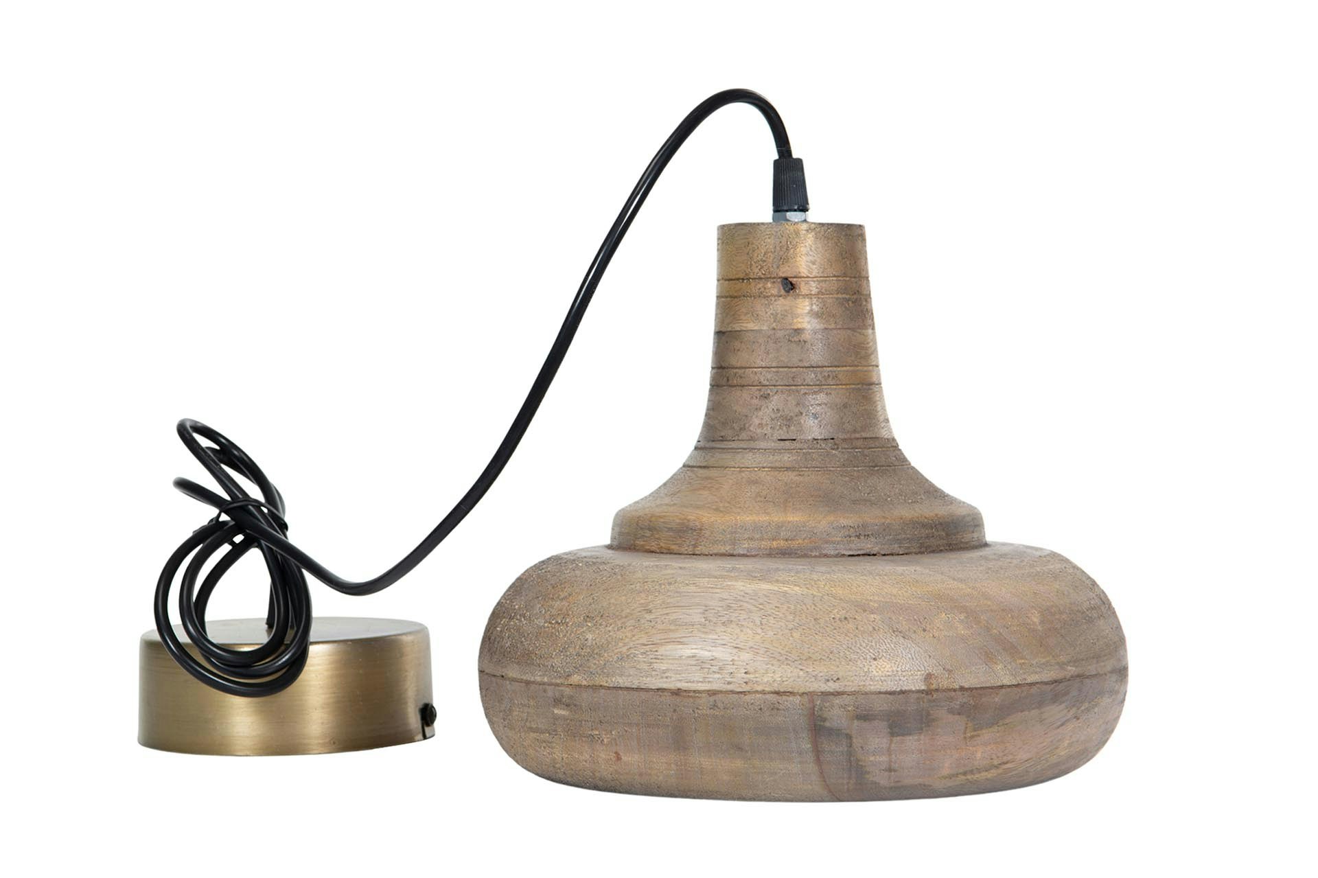 Loftslampe træ