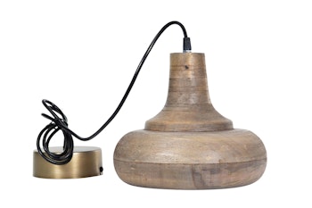 Loftslampe træ