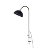 Bord lampe Pelle Sort