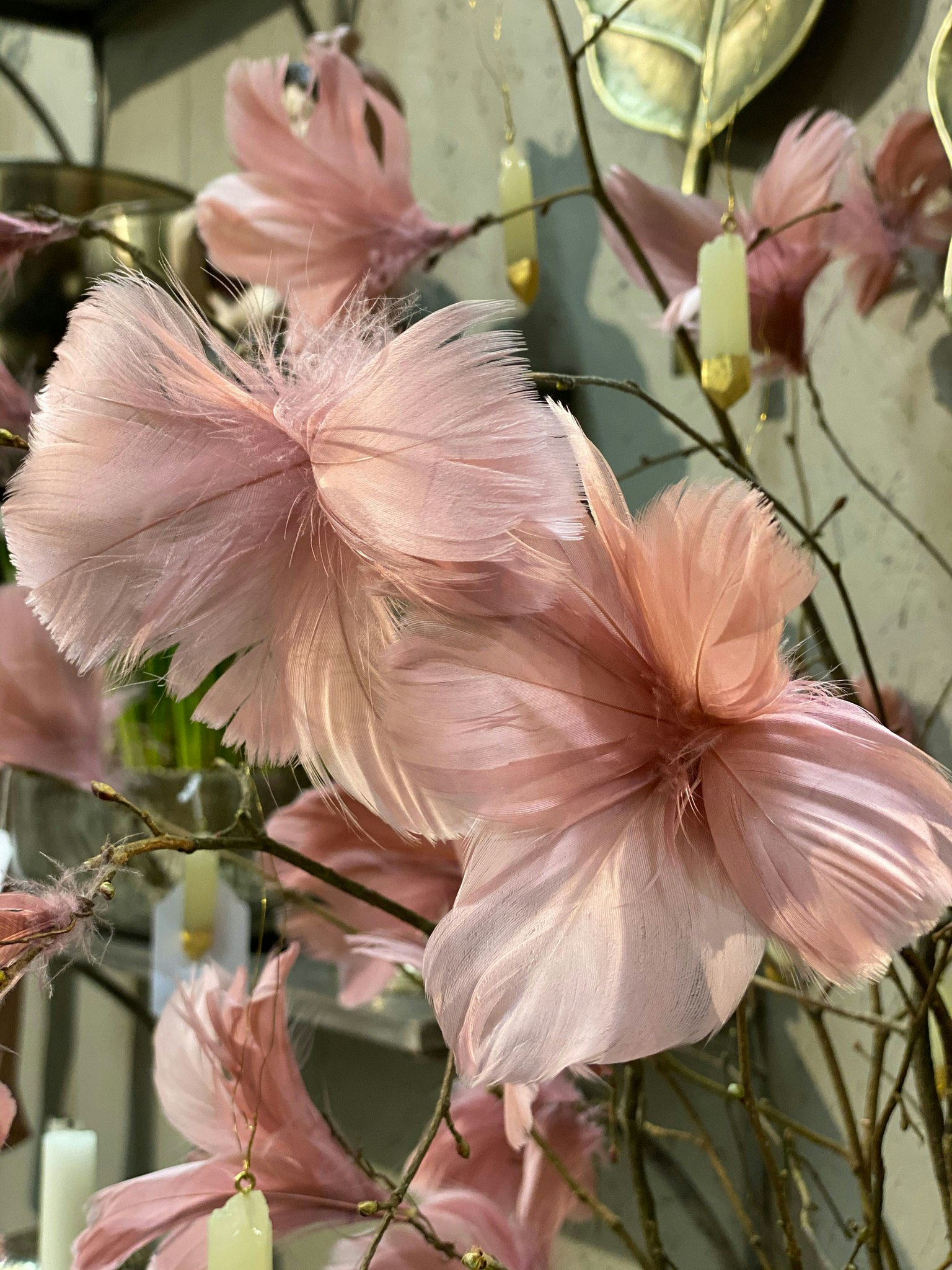 Fjer blomster