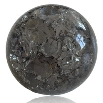 Kugle 60 mm Broken glass sort