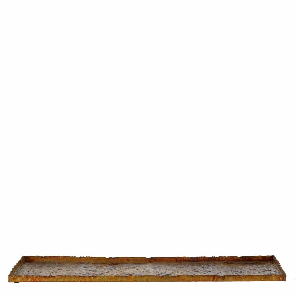 Brændt zink bakke