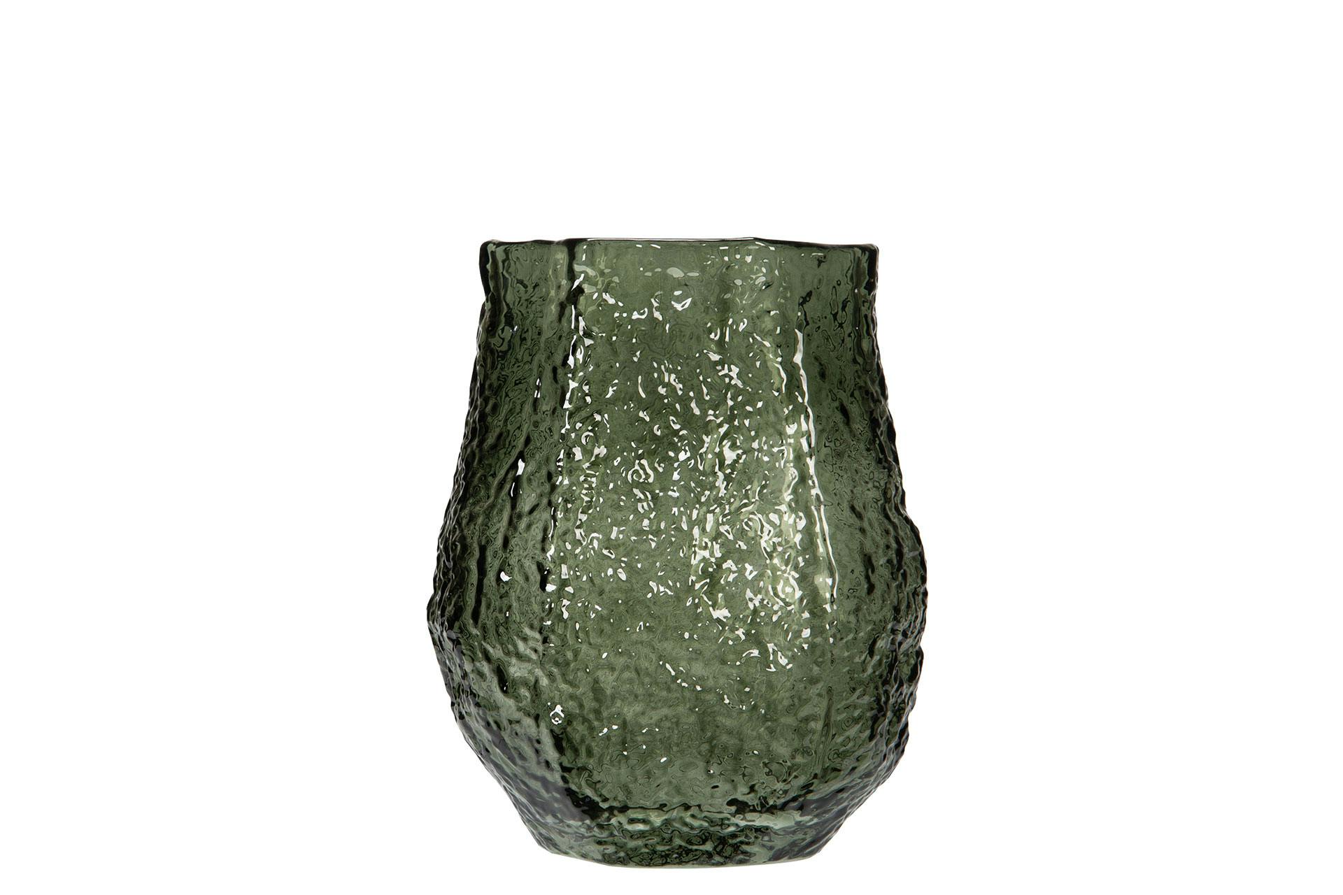 Zinnia vase grøn stor