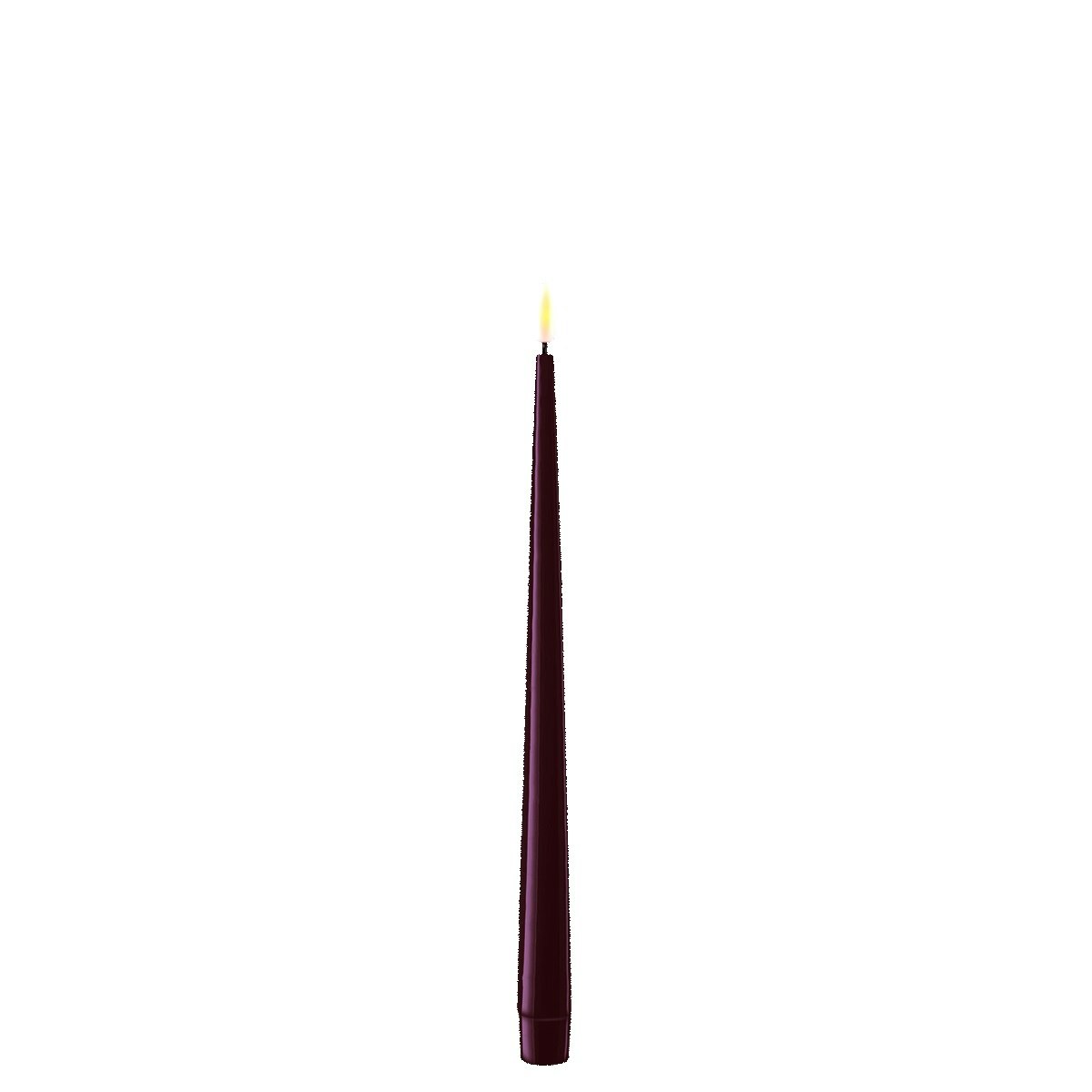 Dinner candle Violet 28 cm