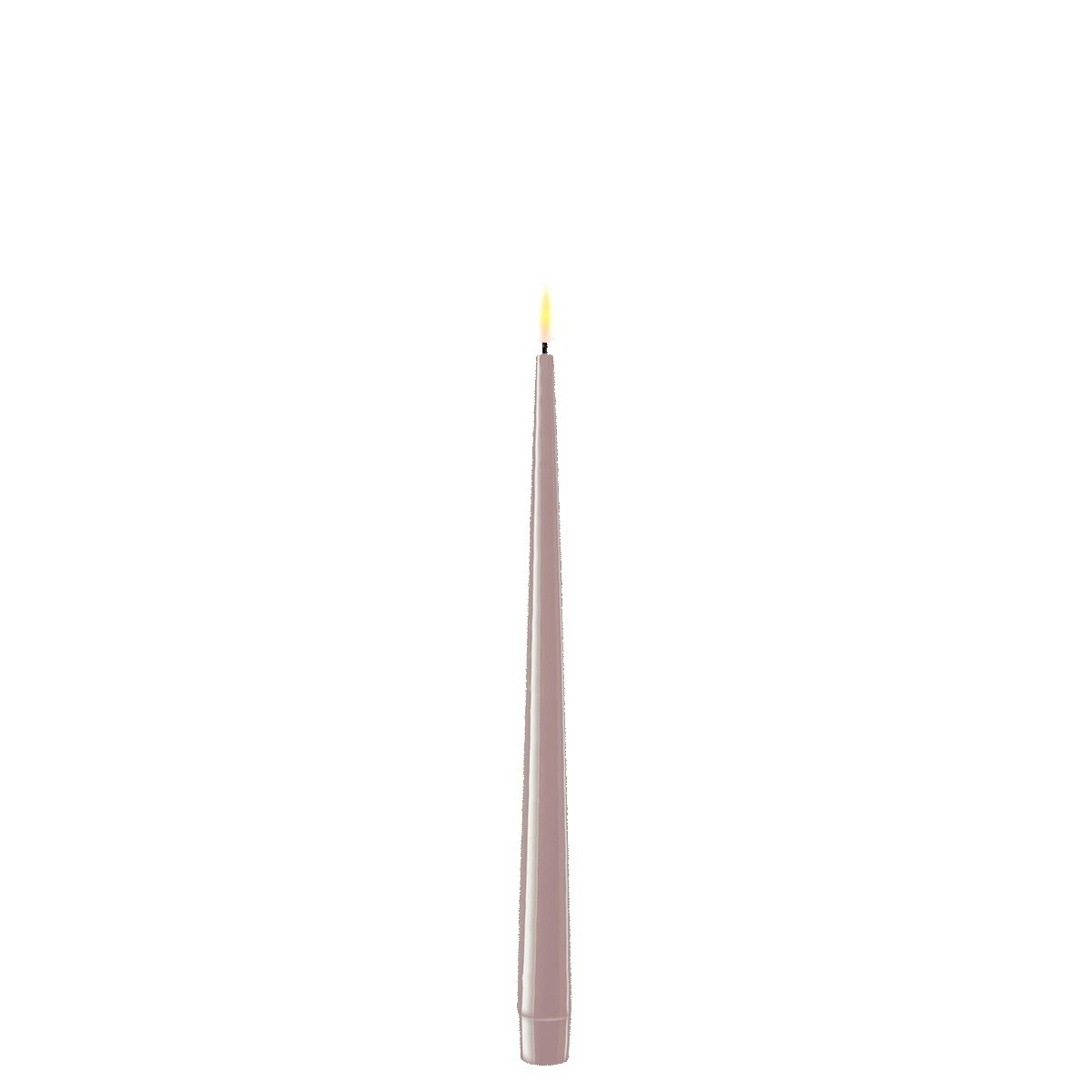 Dinner candle Rose 28 cm