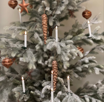 Juletræslys 6 stk.