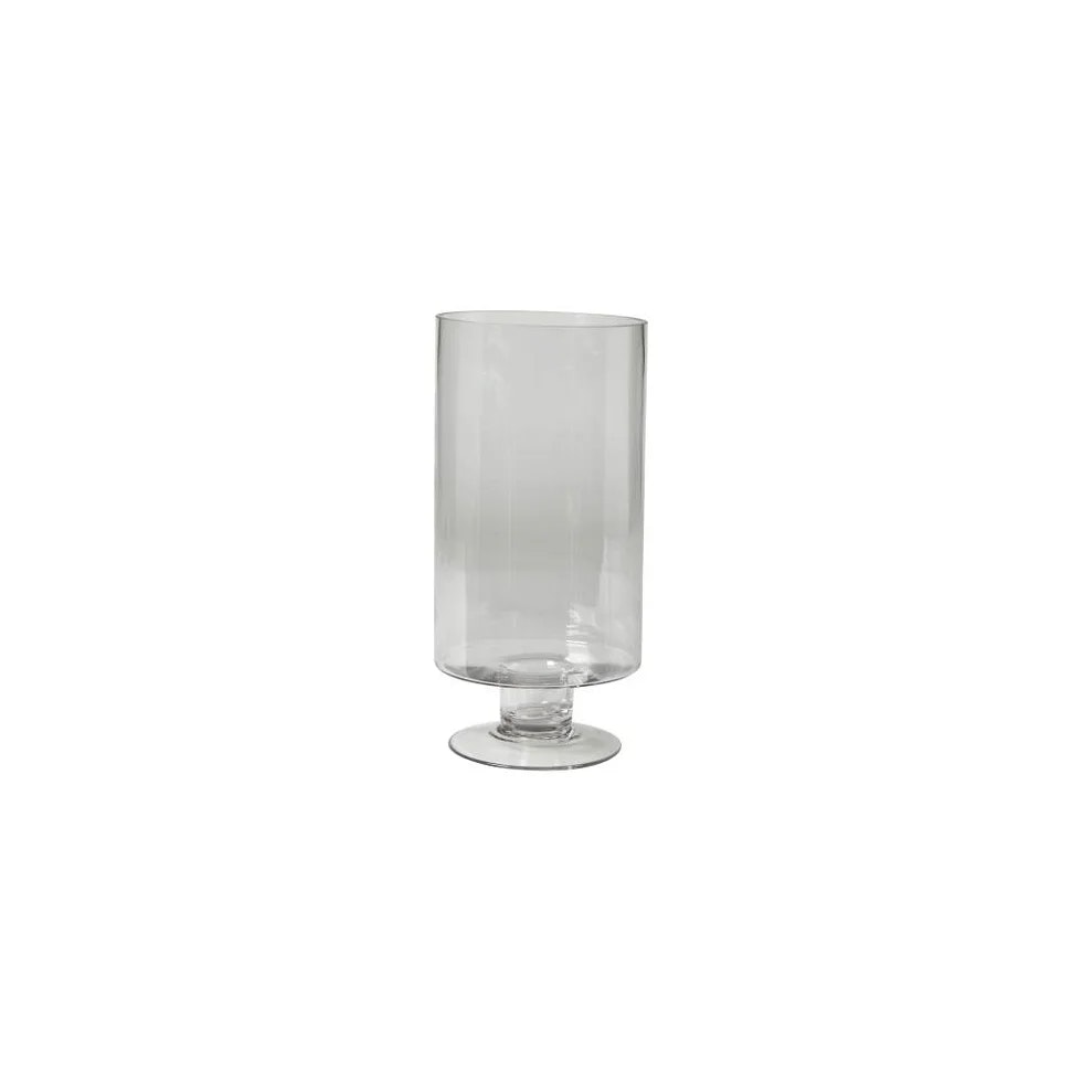 Cylinder vase på fod