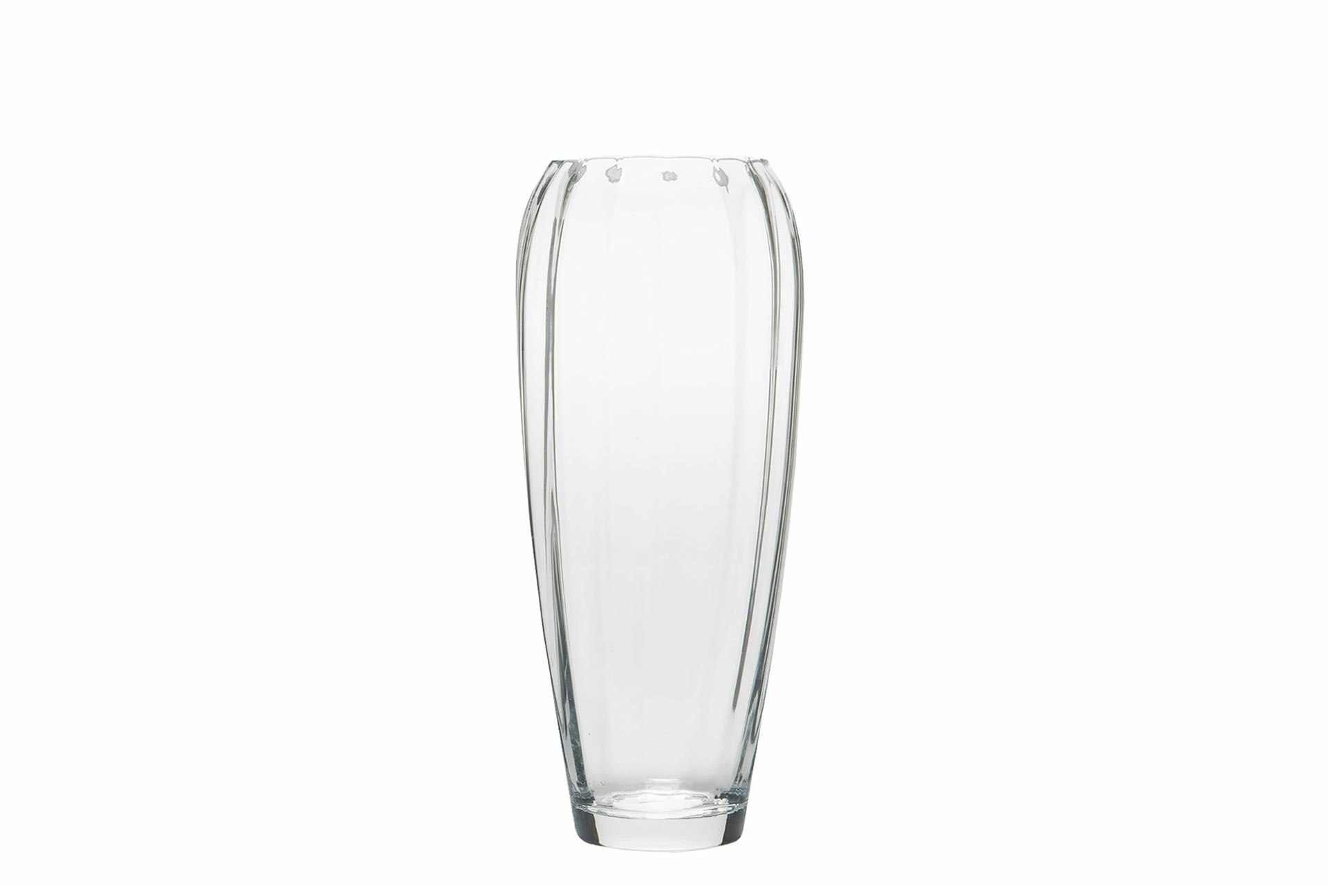 Klar vase glas