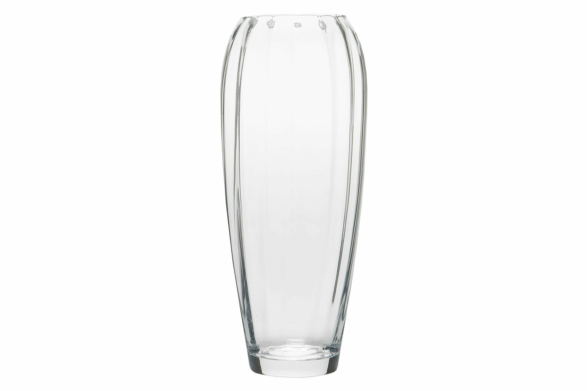 Klar vase glas