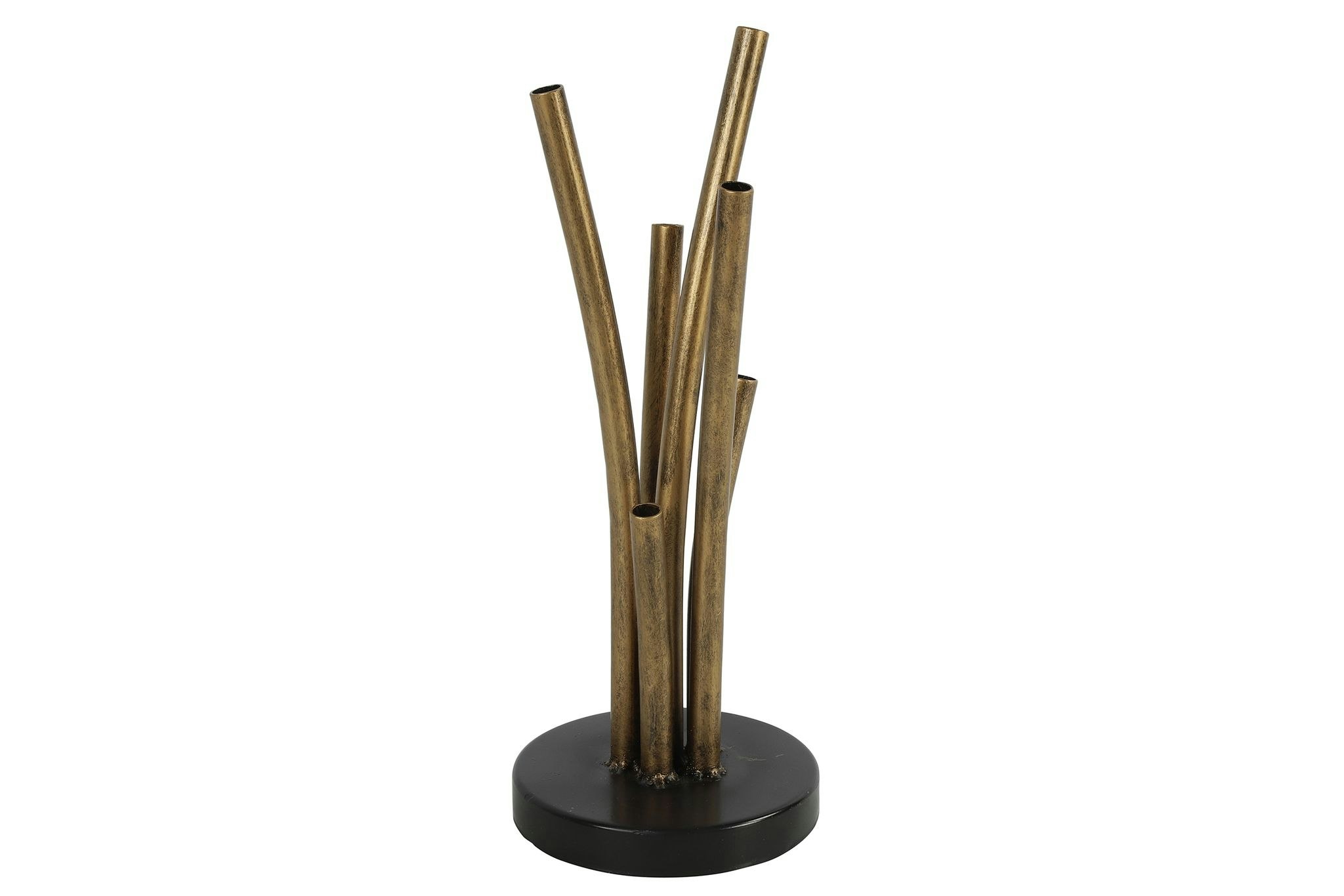 Vase guld/sort