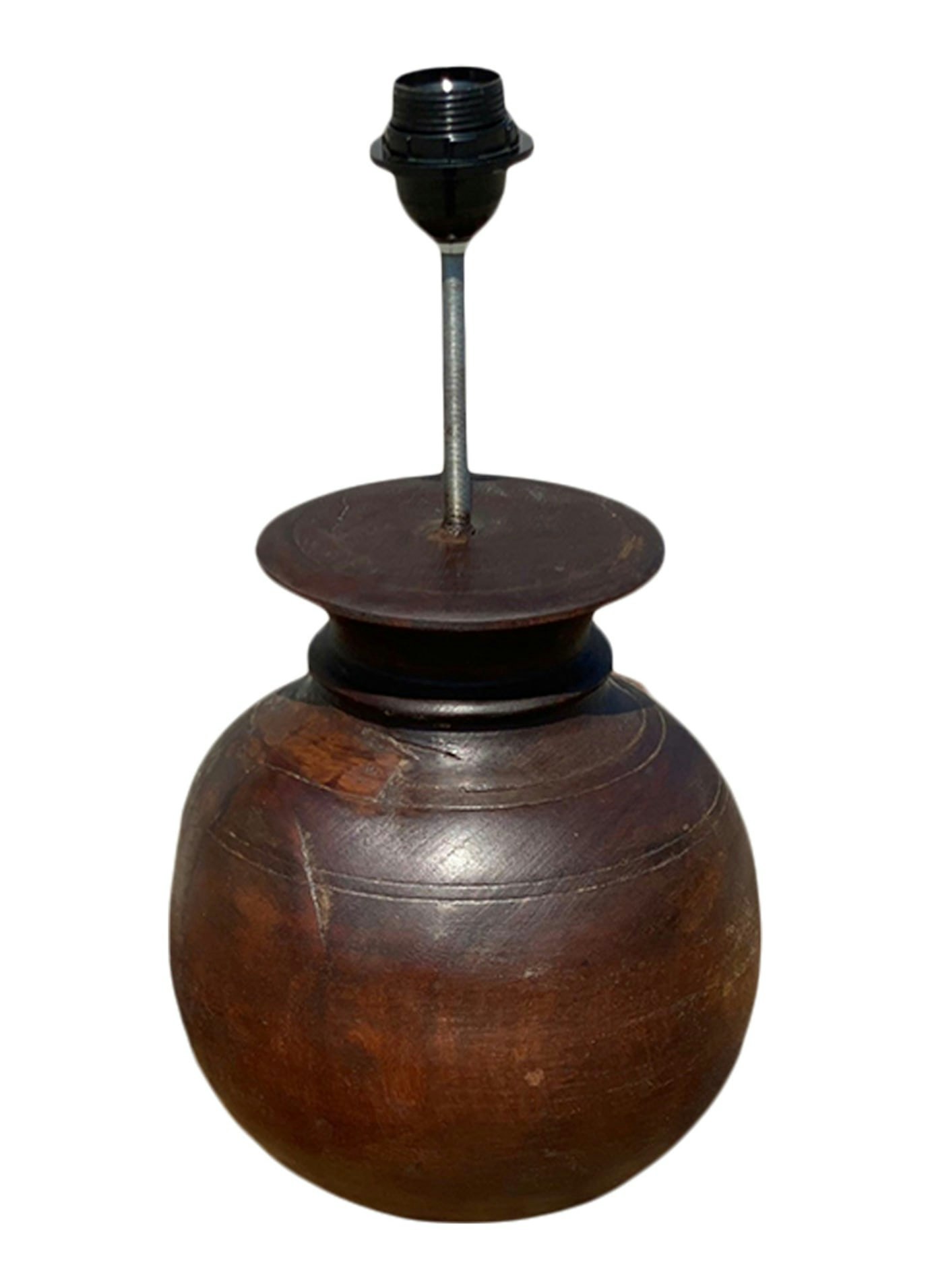 UPCYCLING - Bordlampe af krukke