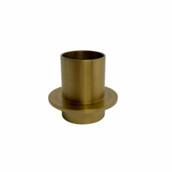 Ekstra top messing- Kronelys