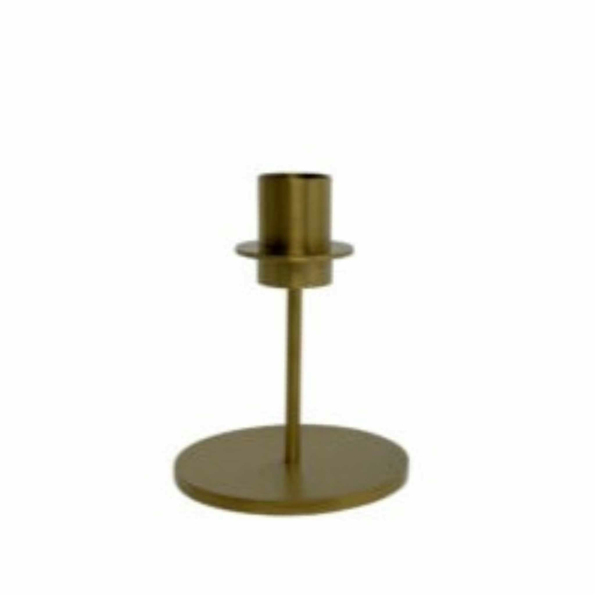 Messing base 2 kugler - Kronelys