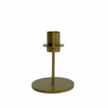 Messing base 2 kugler - Kronelys