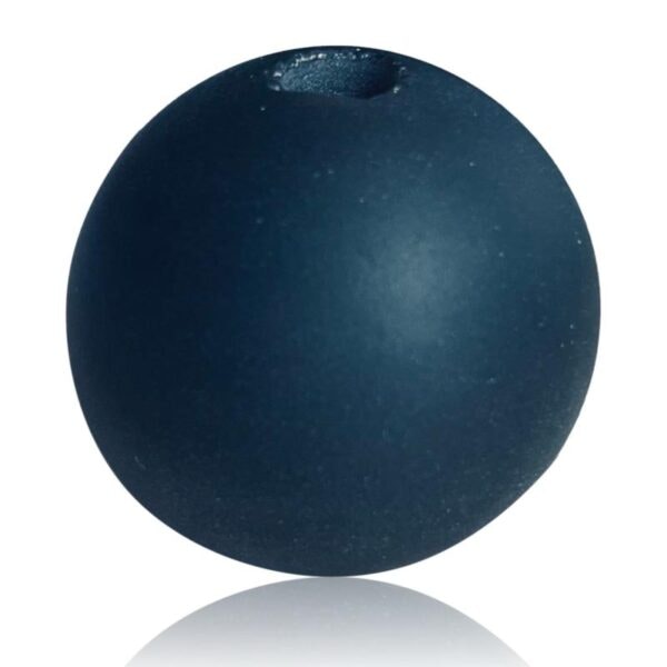 Kugle 60 mm Frosted Sort