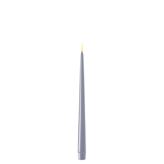 Dinner candle Dust Blue 28 cm