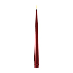 Dinner candle Bordeaux 28 cm