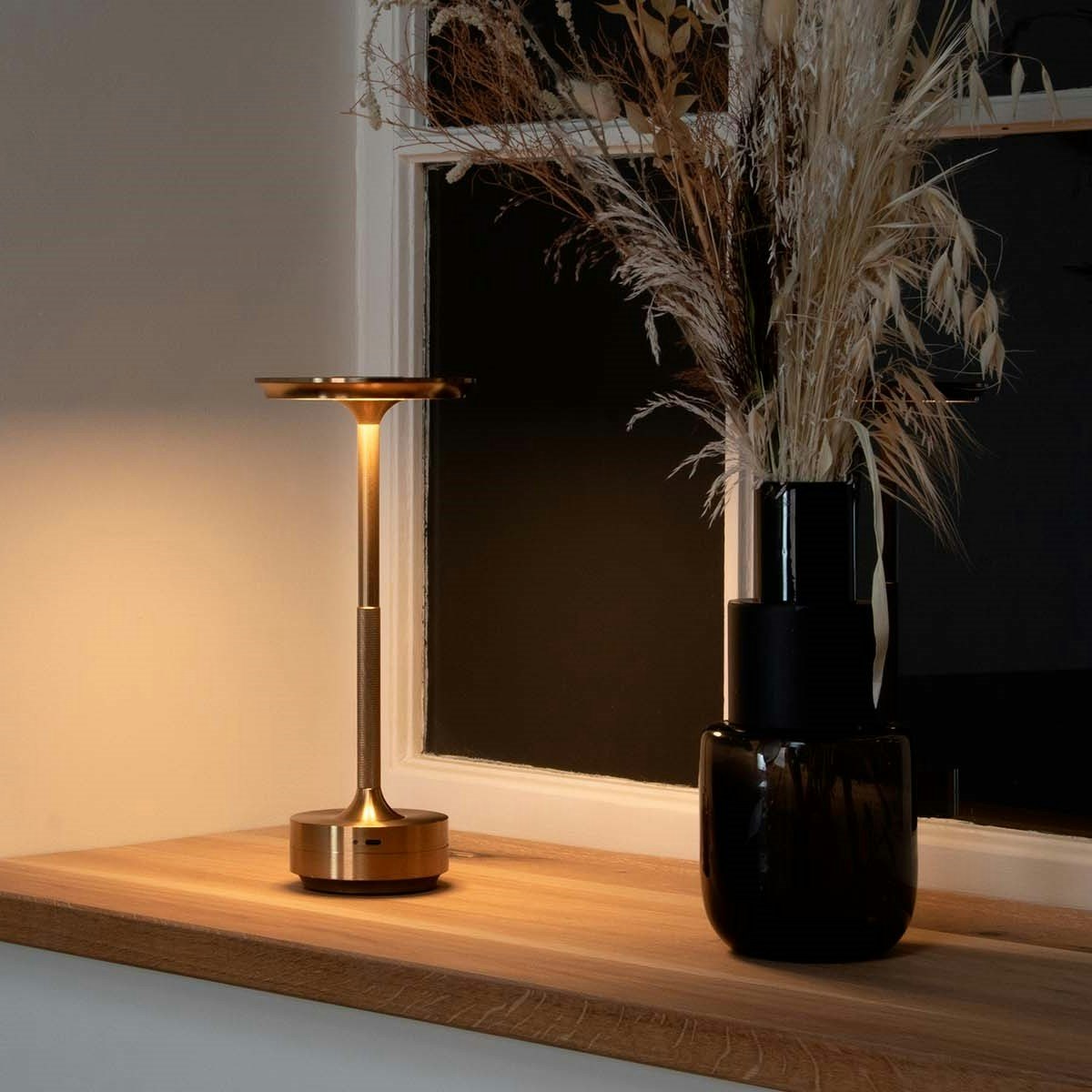 Ava lampe, guld