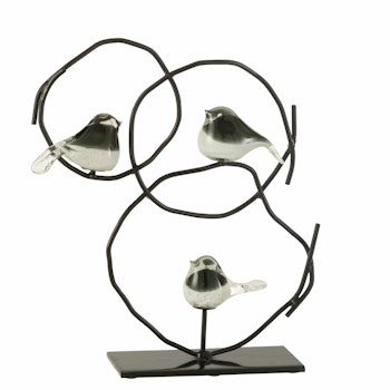 Cirkler med glas fluge