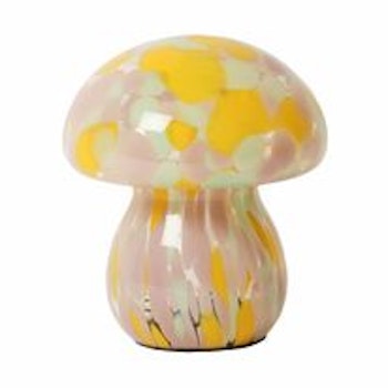 Lampe Mushy, Pink/Grøn/Gul