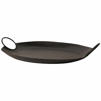 Bakke, Oval, brændt