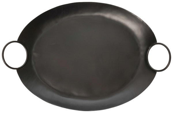 Bakke, Oval, brændt