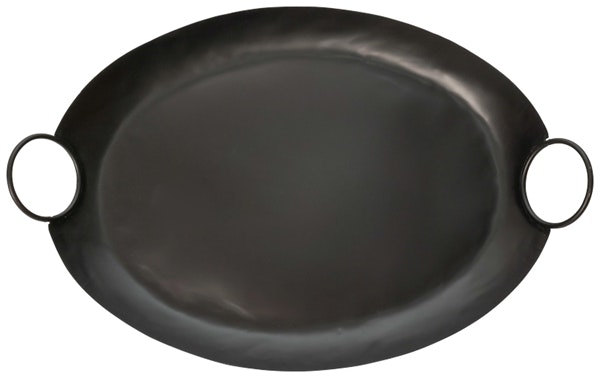 Bakke, Oval, brændt