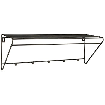 Hattehylde m/5 knager